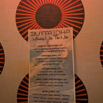Nowhere Lounge - Buffa loha Monday - Bars Near Me - Buffalo, New York