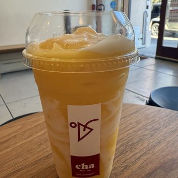 Cha Thai Tea - Mango Coco - Bubble Tea Near Me - Berkeley, California