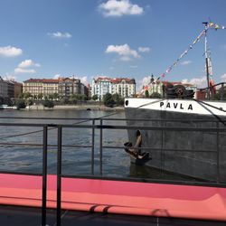 Restaurant Vltava - Kleine Rast mit super Blick.