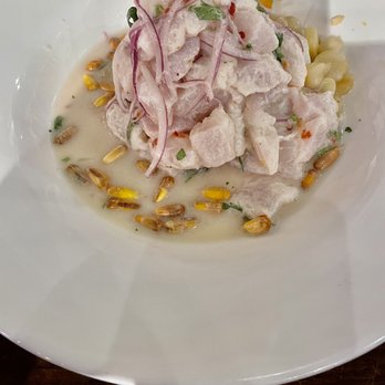 CVI.CHE 105 - Cev Ceviche in Cream of Pisco 100 / Ceviche en Crema de Pisco 100 - Peruvian Near Me - Miami, Florida CVI.CHE 105 - Cev Ceviche in Cream of Pisco 100 / Ceviche en Crema de Pisco 100 - Peruvian Near Me - Miami, Florida