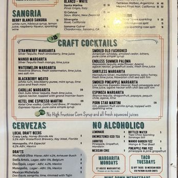 Bar Tulio's - Mexican Near Me - Miami, Florida