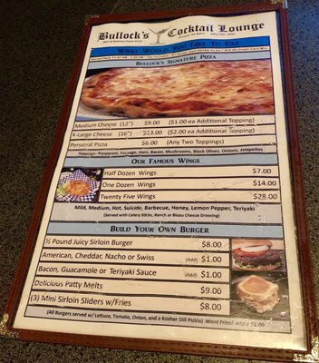 Menu photo 5 Bullocks Country Attitudes Phoenix, AZ