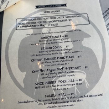 Two Drummers Smokehouse - Menu - Barbeque Near Me - Toano, Virginia Two Drummers Smokehouse - Menu - Barbeque Near Me - Toano, Virginia