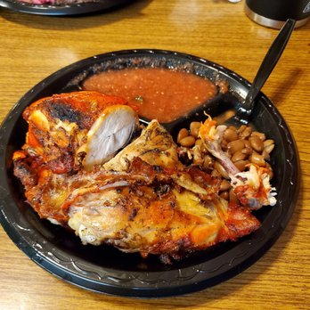 El Pollo Supremo - Half chicken platter - Mexican Near Me - Tempe, Arizona