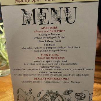 Brasserie - Prix fixe menu - French Near Me - Massapequa, New York Brasserie - Prix fixe menu - French Near Me - Massapequa, New York