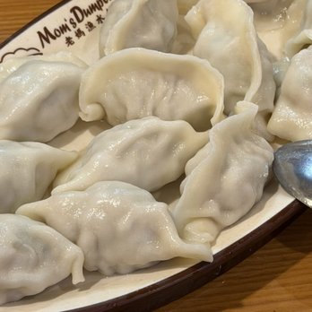 Mom's Dumpling - Pork Gyoza - Dim Sum Near Me - Davis, California Mom's Dumpling - Pork Gyoza - Dim Sum Near Me - Davis, California