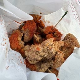 Popcorn chicken Popcorn chicken