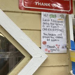 Bresca and The Honey Bee - More "No" signage--"NO EXCEPTIONS"