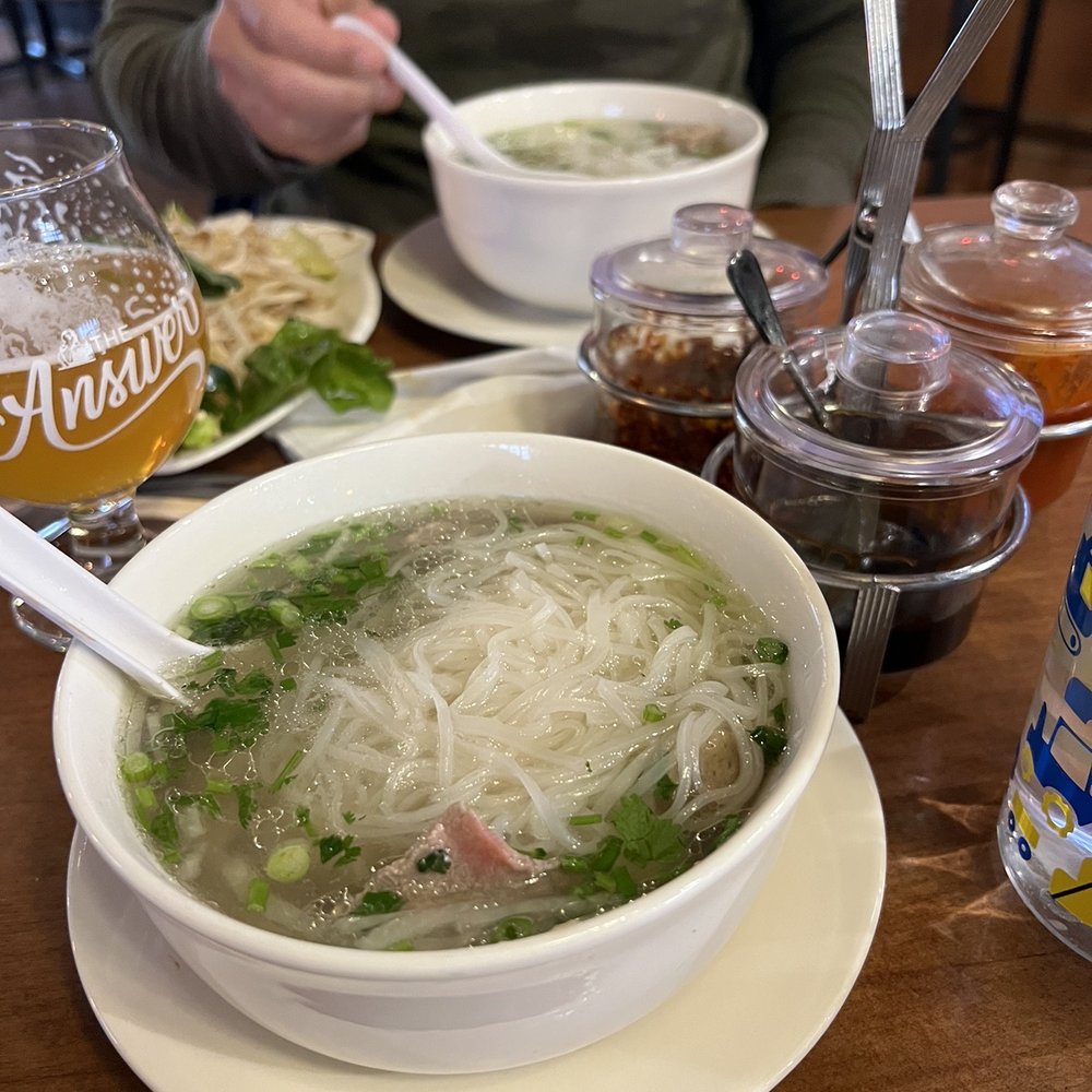 Mekong Authentic Vietnamese Cuisine - Pho with meat balls split into two bowls for my kids - Vietnamese Near Me - Sandusky, Ohio Mekong Authentic Vietnamese Cuisine - Pho with meat balls split into two bowls for my kids - Vietnamese Near Me - Sandusky, Ohio