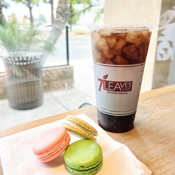 7 Leaves Cafe - Herbal tea and Macarons - Coffee & Tea Near Me - Cypress, California