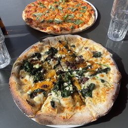 Mozzarella, Mozzarella , Fontina & Basil Rosemary Potato Pizza Mozzarella, Mozzarella , Fontina & Basil Rosemary Potato Pizza