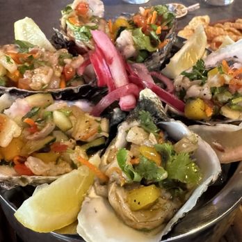 RAW Kitchen & Cantina - Tropical oysters - Seafood Near Me - Rancho Cucamonga, California RAW Kitchen & Cantina - Tropical oysters - Seafood Near Me - Rancho Cucamonga, California