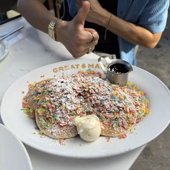 Great Maple San Diego - Silver Dollar Pancakes- Fruity pebbles - Breakfast & Brunch Near Me - San Diego, California