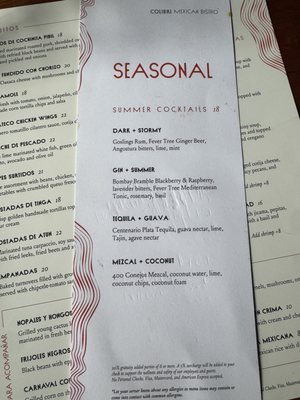 Menu photo 3 Colibri Mexican Bistro San Francisco, CA Menu photo 3 Colibri Mexican Bistro San Francisco, CA