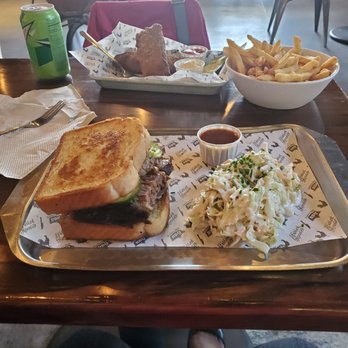 Graze by Travail - BBQ spot...Brisket sandwich with Sesame ginger slaw. Amazing! - Food Court Near Me - Minneapolis, Minnesota Graze by Travail - BBQ spot...Brisket sandwich with Sesame ginger slaw. Amazing! - Food Court Near Me - Minneapolis, Minnesota