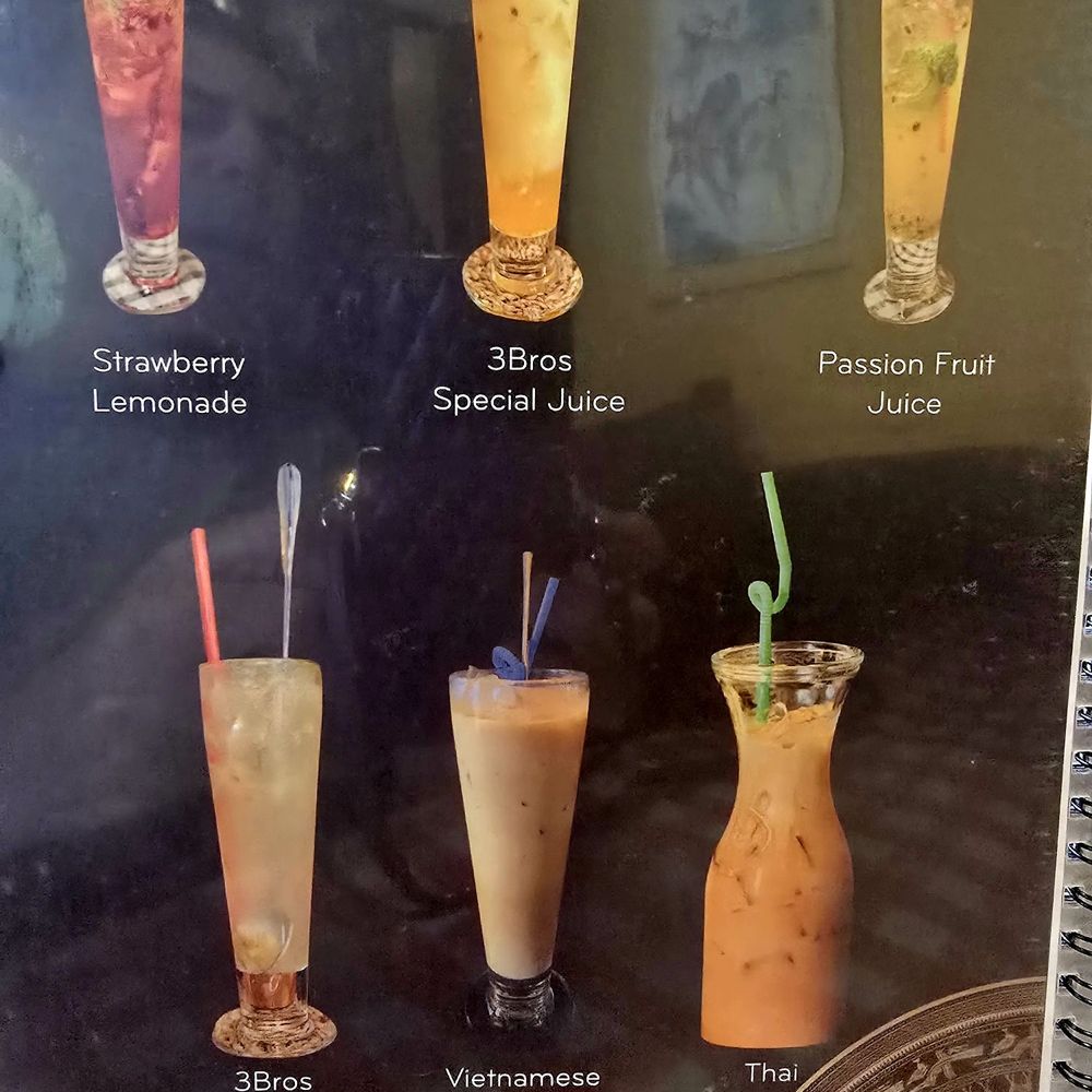 3 Bros Vietnamese Cuisine - Drink menu - Vietnamese Near Me - Burien , Washington 3 Bros Vietnamese Cuisine - Drink menu - Vietnamese Near Me - Burien , Washington