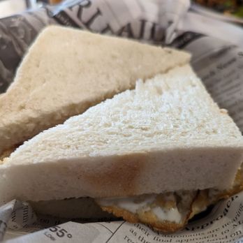 Double Chin Modern Asian Restaurant - Sandwich - bread slices are thick! - Asian Fusion Near Me - Boston, Massachusetts