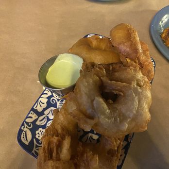 Puente Pub - Squash rings - Latin American Near Me - Farmington, Connecticut Puente Pub - Squash rings - Latin American Near Me - Farmington, Connecticut