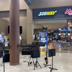 Subway - Outside subway w live jazz band
