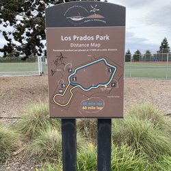 Los Prados Park - Map
