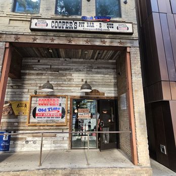 Cooper's Old Time Pit Bar-B-Que - Storefront - Barbeque Near Me - Austin, Texas