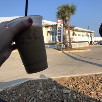 Pariah Coffee - iced caramel macchiato - Coffee & Tea Near Me - Jamaica Beach, Texas Pariah Coffee - iced caramel macchiato - Coffee & Tea Near Me - Jamaica Beach, Texas