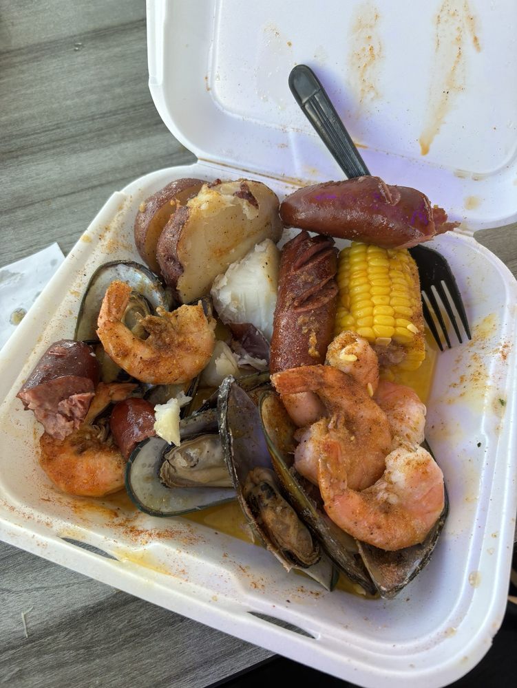Food from Cajun Seafood Express