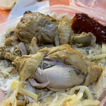 Oriental Mart - Adobe chicken- sorry- we dug in & started eating it lol - Filipino Near Me - Seattle, Washington