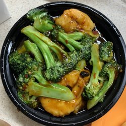 Great Wall Chinese Restaurant - Shrimp with Broccoli and Black Bean sauce