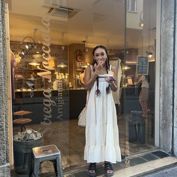 La Strega Nocciola - First gelato of the day. - Ice Cream & Frozen Yogurt Near Me - Florence, FI