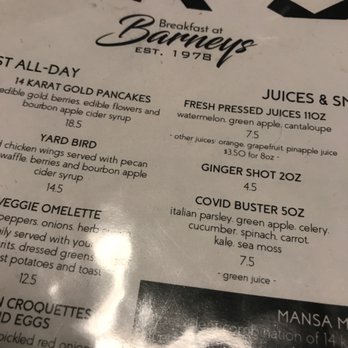 Breakfast At Barneys - Breakfast & Brunch Near Me - Atlanta, Georgia