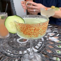 Busted Bicycle - Cucumber Martini