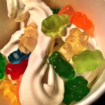 Yogurtland - Vanilla Malt Yogurt with Gummy Bears - Ice Cream & Frozen Yogurt Near Me - Fair Oaks, California Yogurtland - Vanilla Malt Yogurt with Gummy Bears - Ice Cream & Frozen Yogurt Near Me - Fair Oaks, California