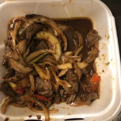 China Garden Restaurant - Mongolian beef. Half of it was onions
