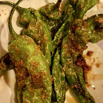 Drunken Monkey - Shishito peppers. Careful - hot! - Japanese Near Me - Truckee, California