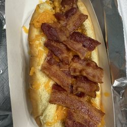 Danny's Chili Dog Shack - Cheese and bacon