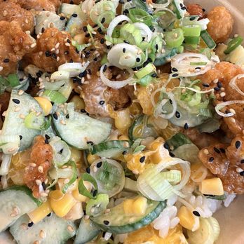 Pokeworks - My delicious Sweet & Crispy Chicken Bowl - Hawaiian Near Me - Paramus, New Jersey Pokeworks - My delicious Sweet & Crispy Chicken Bowl - Hawaiian Near Me - Paramus, New Jersey
