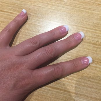 Amour Nail Spa - Pink and white fill in. - Nail Salons Near Me - Buffalo Grove, Illinois