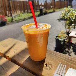 Curry On Indian Cuisine - Mango Lassi