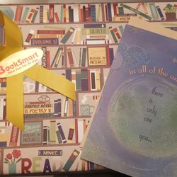 BookSmart - Beautifully wrapped by the lady inside BookSmart..grateful :-)  LOVE LOVE LOVE..!!!! :-) :-) :-)
