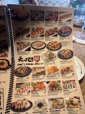 Menu photo 1 Enraku Fullerton, CA