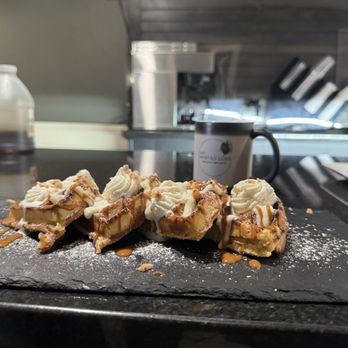 Cafe Aristao Luka - Dulce de Leche waffles - Coffee & Tea Near Me - West Warwick, Rhode Island Cafe Aristao Luka - Dulce de Leche waffles - Coffee & Tea Near Me - West Warwick, Rhode Island
