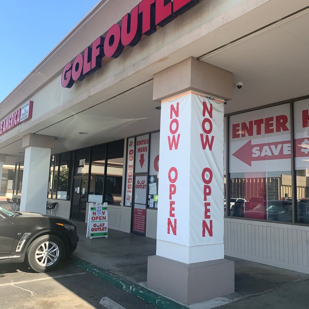 The Golf Outlet - Entrance - Golf Equipment Near Me - Fresno, California The Golf Outlet - Entrance - Golf Equipment Near Me - Fresno, California