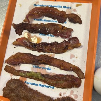 Smothered - Bacon flight! - Breakfast & Brunch Near Me - Albuquerque, New Mexico