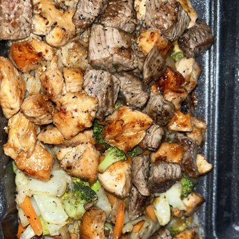 Fast Furious Japanese Grill - meat and vegetables in a pan - Japanese Near Me - Addison, Texas Fast Furious Japanese Grill - meat and vegetables in a pan - Japanese Near Me - Addison, Texas