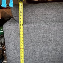 west elm - Chair should be 33"H as advertised on the website but is only 30"H in person! VERY DISAPPOINTED!!
