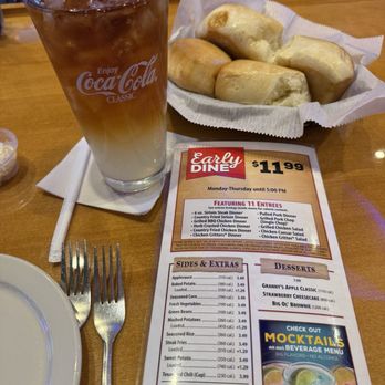 Texas Roadhouse - $11.99 Early Bird Menu from 4:00-5:00 Mon-Thurs - Steakhouses Near Me - Magnolia, Texas