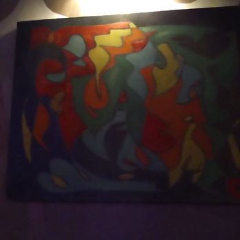 Tuning Fork - one of the art works on the wall. Place was kind of dark, it didn't come out that nice, but still came out. Abstract photo. - Gastropubs Near Me - Studio City, California Tuning Fork - one of the art works on the wall. Place was kind of dark, it didn't come out that nice, but still came out. Abstract photo. - Gastropubs Near Me - Studio City, California