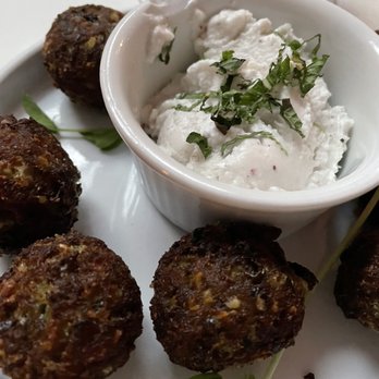 Ladybird - Green Pea Fritters - Vegan Near Me - New York, New York Ladybird - Green Pea Fritters - Vegan Near Me - New York, New York
