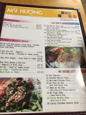 Menu photo 5 My Huong Kitchen Minneapolis, MN Menu photo 5 My Huong Kitchen Minneapolis, MN